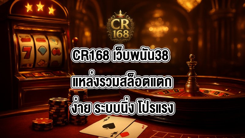 CR168 เว็บพนัน38